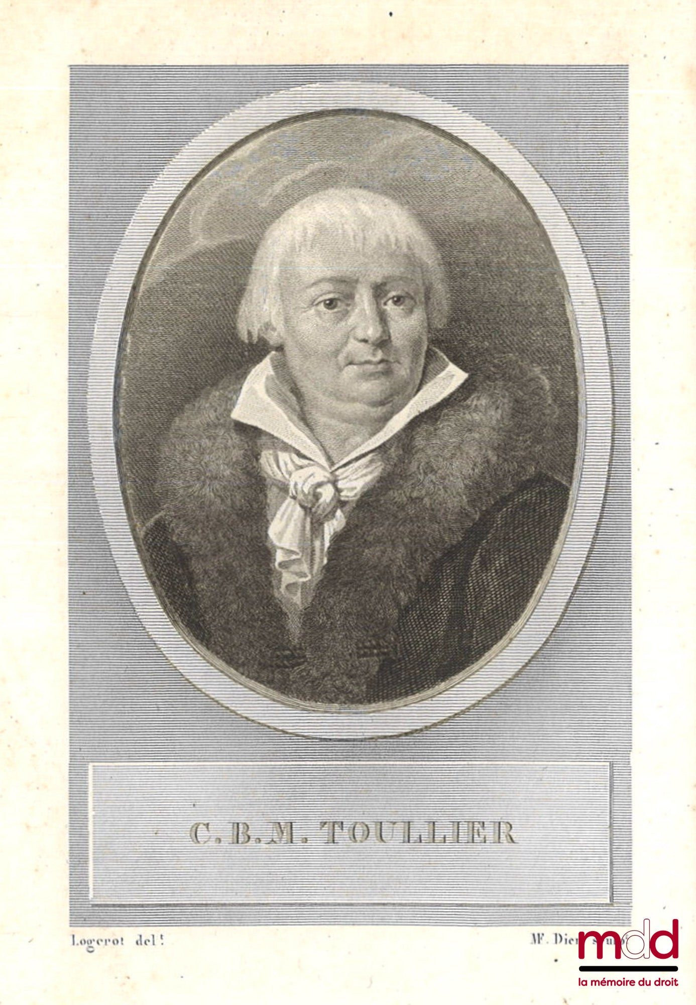 TOULLIER (Charles-Bonaventure-Marie) – LE DROIT CIVIL FRANÇAIS, SUIVANT L’ORDRE DU CODE, Ouvrage dans lequel on a tâché de réunir la théorie à la pratique, 4e éd. revue et corrigée, On y a joint deux tables : l’une, générale et alphabétique des matières c