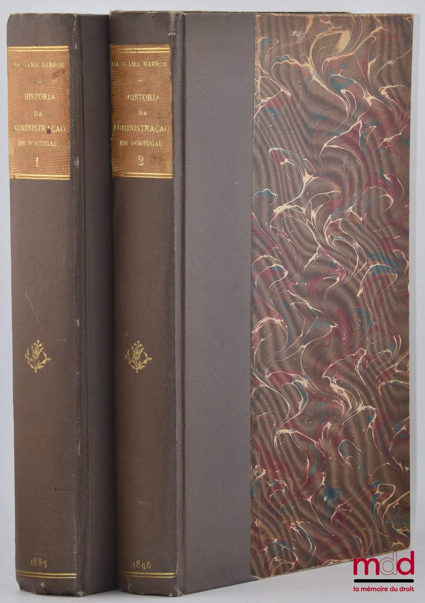 GAMA BARROS (Henrique da) – HISTORIA DA ADMINISTRAÇÃO PUBLICA em Portugal nos seculos XII a XV