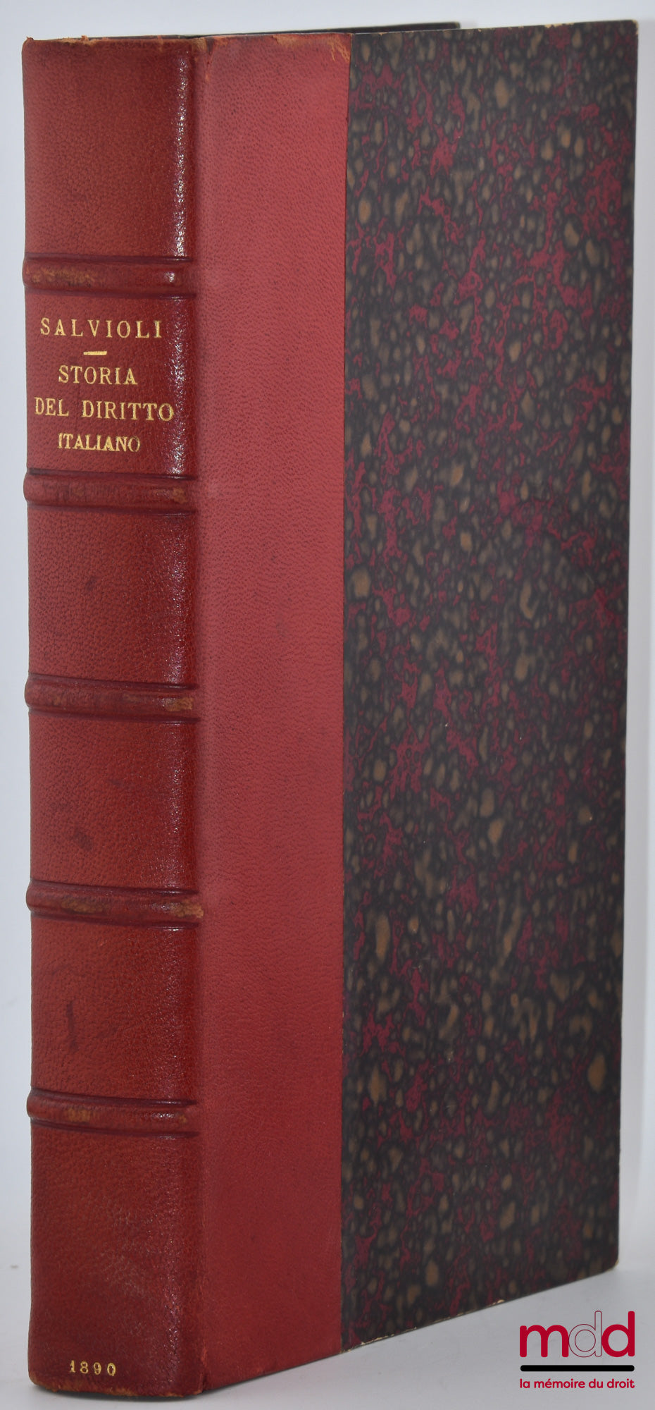 SALVIOLI (Giuseppe) – MANUALE DI STORIA DEL DIRITTO ITALIANO, Dalle invasioni germaniche ai nostri giorni