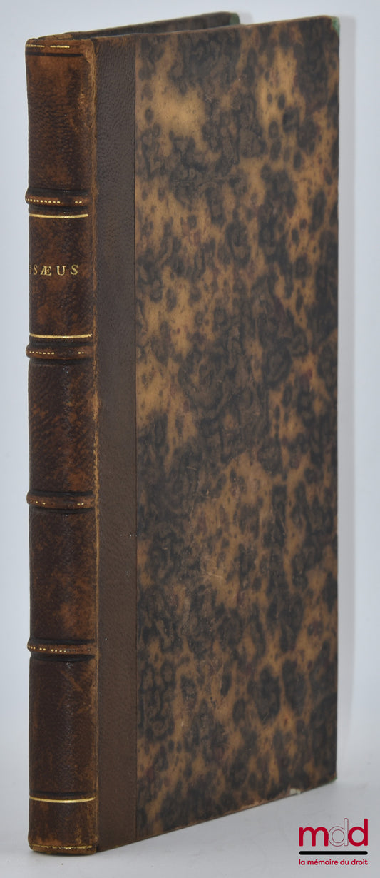 ISAEI – ORATIONES, Cum aliquot deperditarum fragmentis, Edidit Carolus Scheibe