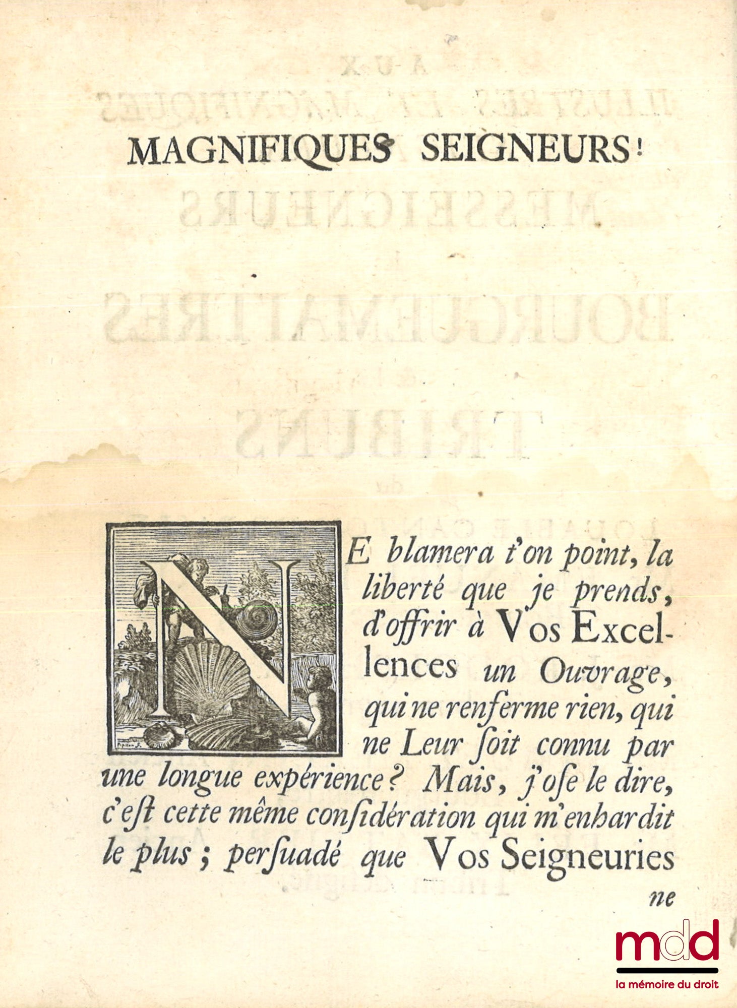 ROQUES (Pierre) – TRAITÉ DES TRIBUNAUX DE JUDICATURE où l’on examine ce que la religion exige des juges, des plaideurs, des avocats et des témoins. Avec une préface où l’on prouve, que la justice est la source de la tranquillité, de la gloire et du bonheu
