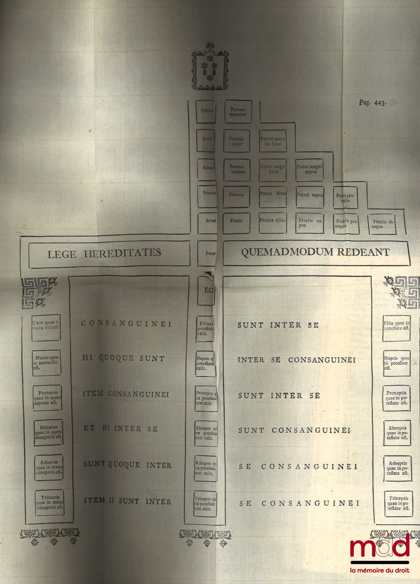 GOTTLIEB HEINECCIUS (Johann) – ANTIQUITATUM ROMANARUM IURISPRUDENTIAM ILLUSTRANTIUM SYNTAGMA SECUNDUM ORDINEM INSTITUTIONUM IUSTINIANI, Digestum in quo multa iuris romani atque auctorum veterum loca explicantur atque illustrantur, Editio quinta, Prioribus