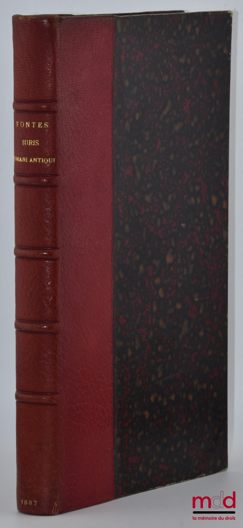 BRUNS (Karl-Georg) – FONTES IURIS ROMANI ANTIQUI, editio quinta cura Theodori Mommseni
