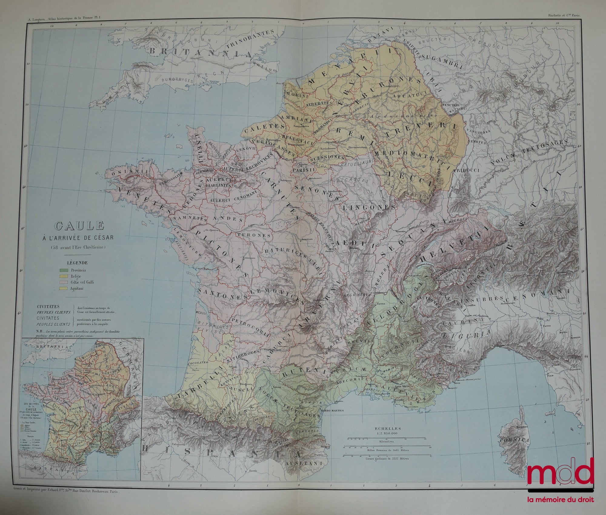 [Révolution française], BRETTE (Armand) – ATLAS DES BAILLIAGES OU JURIDICTIONS ASSIMILÉES Ayant formé unité électorale en 1789, Dressé d’après les actes de la convocation conservés aux archives nationales, Recueil de documents relatifs à la convocation de