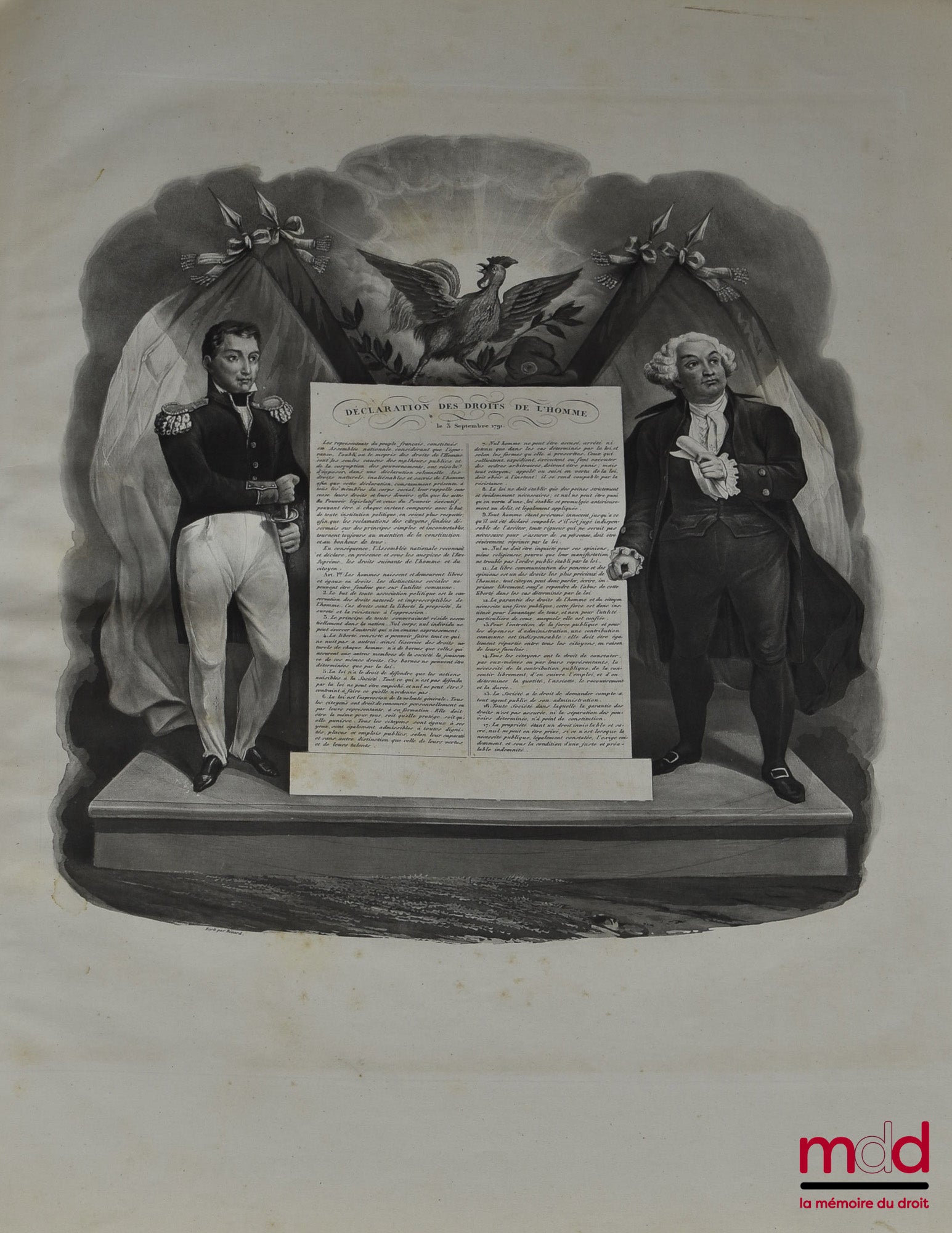 [Constitution] – PORT-FOGLIO OU ATLAS DES CONSTITUTIONS QUI ONT RÉGI LA FRANCE, Avec les portraits des hommes célèbres qui les ont fait adopter. Précédé d’un résumé de l’histoire parlementaire de France depuis 1789 jusqu’à nos jours.