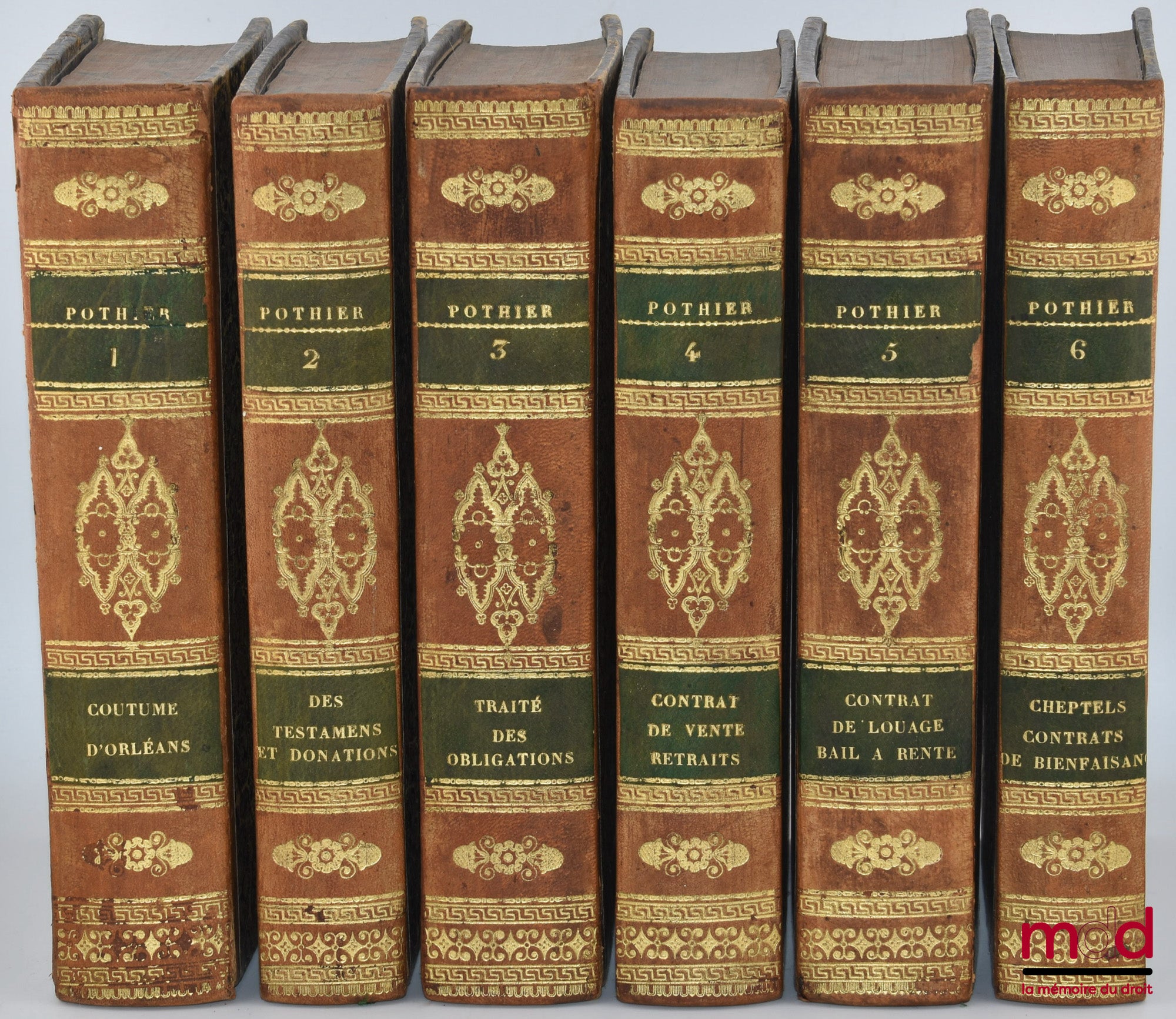 POTHIER (Robert-Joseph) – ŒUVRES DE POTHIER, nouvelle édition