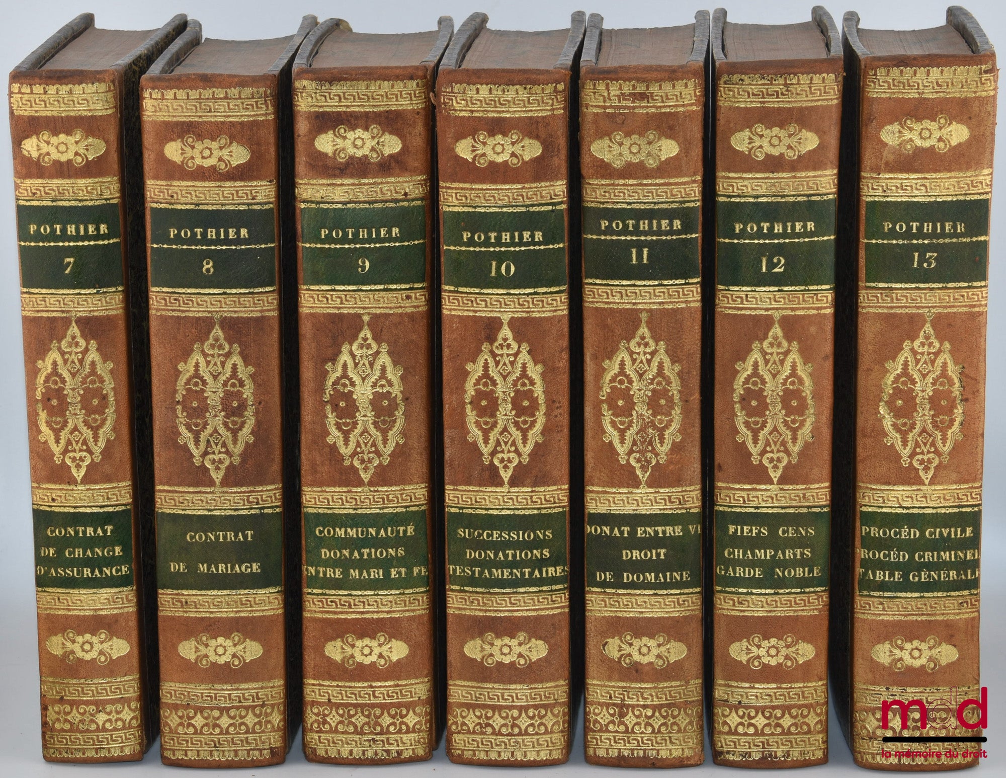 POTHIER (Robert-Joseph) – ŒUVRES DE POTHIER, nouvelle édition