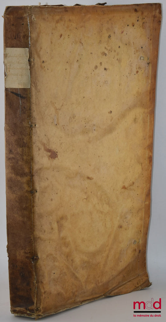 FUGGER (Ulricus), SCRIMGER (Heinrich) – [Autokratorōn, Ioustinianou, Ioustinou, Leontos nearai diataxeis Ioustinianou édikta.], IMPP. IUSTINIANI, IUSTINI, LEONIS NOUELLÆ CONSTITUTIONES. IUSTINIANI EDICTA. Ex bibliotheca illustris viri Huldrici Fuggeri, do