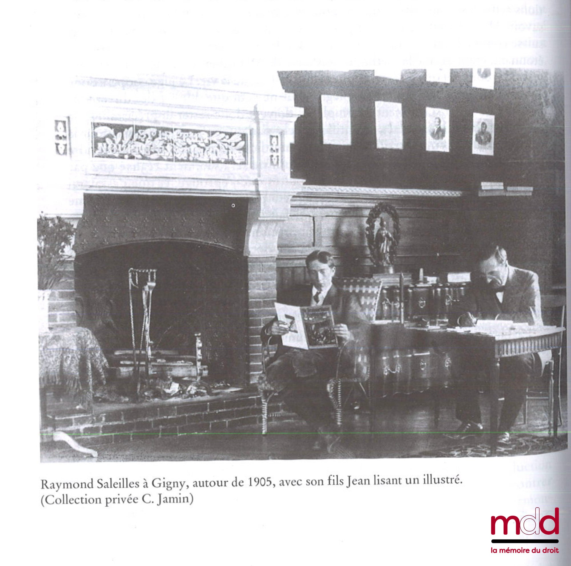 JAMIN (Christophe), AUDREN (Frédéric), BLOQUET (Sylvain) – LETTRES DE FRANÇOIS GÉNY À RAYMOND SALEILLES, Une trajectoire intellectuelle 1892 - 1912