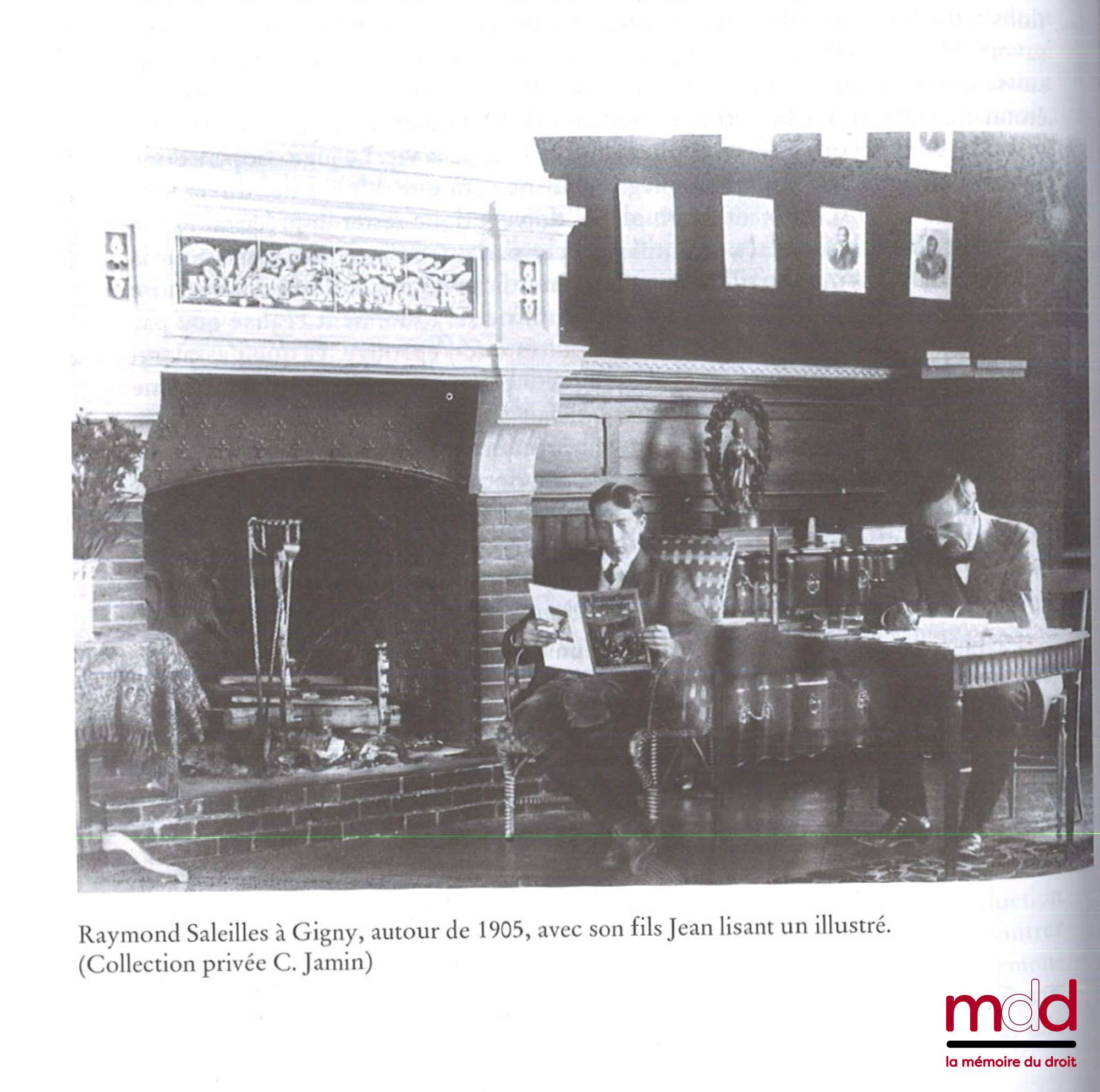 JAMIN (Christophe), AUDREN (Frédéric), BLOQUET (Sylvain) – LETTRES DE FRANÇOIS GÉNY À RAYMOND SALEILLES, Une trajectoire intellectuelle 1892 - 1912
