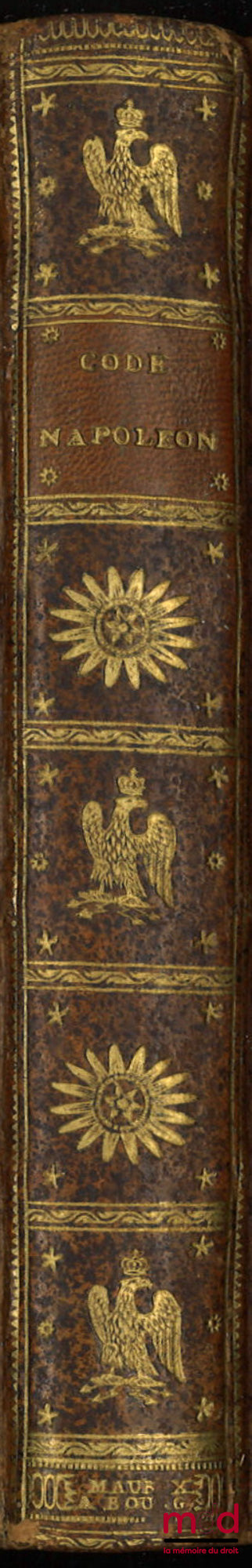 [Code civil] – CODE NAPOLÉON, Édition conforme aux changements adoptés par le Corps législatif le III septembre 1807, 2e éd.