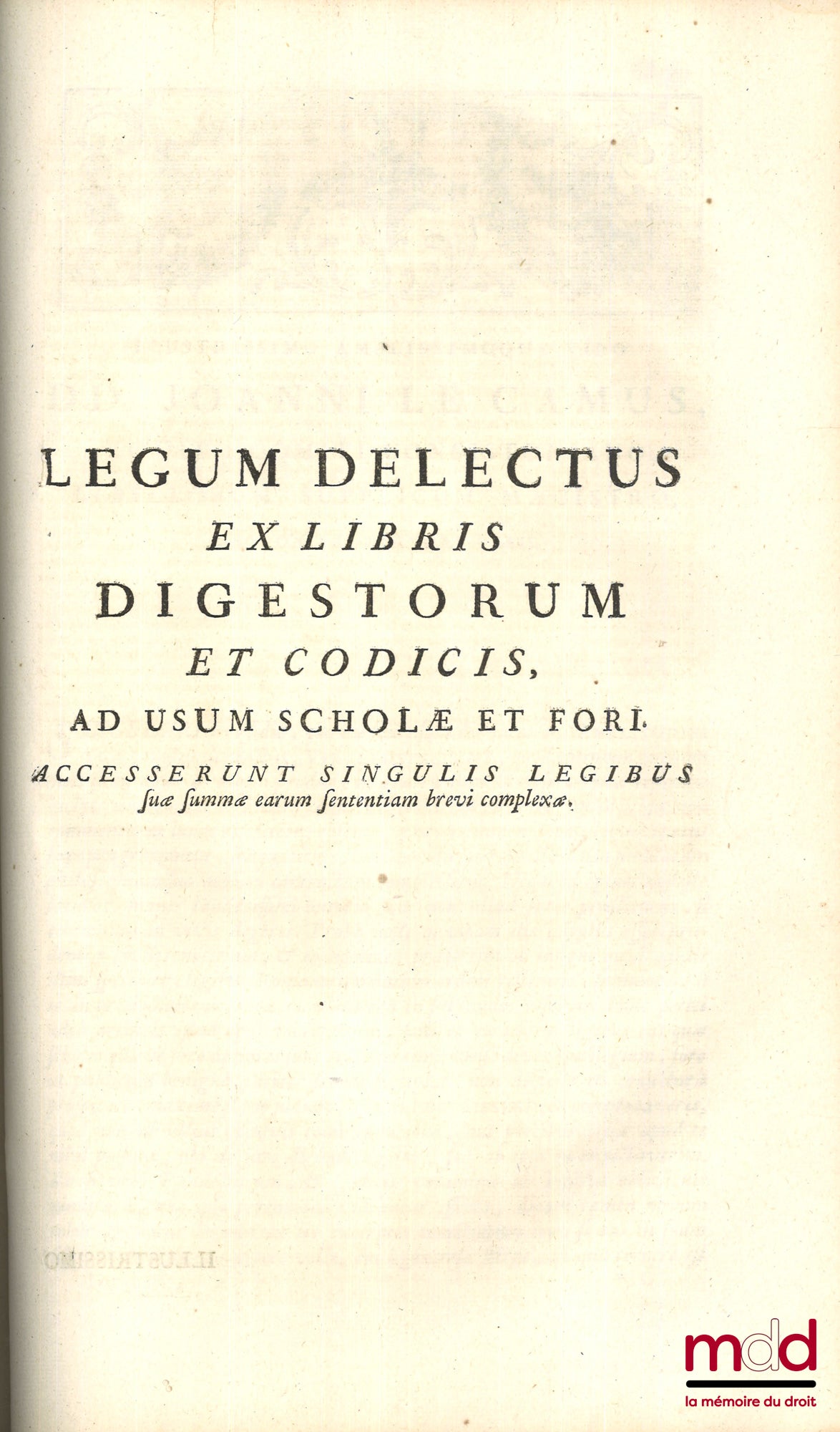 DOMAT (Jean) – LES LOIX CIVILES DANS LEUR ORDRE NATUREL, LE DROIT PUBLIC, ET LEGUM DELECTUS. Nouvelle éd., Revue, corrigée et augmentée des Troisième et Quatrième Livres du Droit Public, par M. DE HERICOURT, Avocat au Parlement. ; Des notes de feu M. DE B