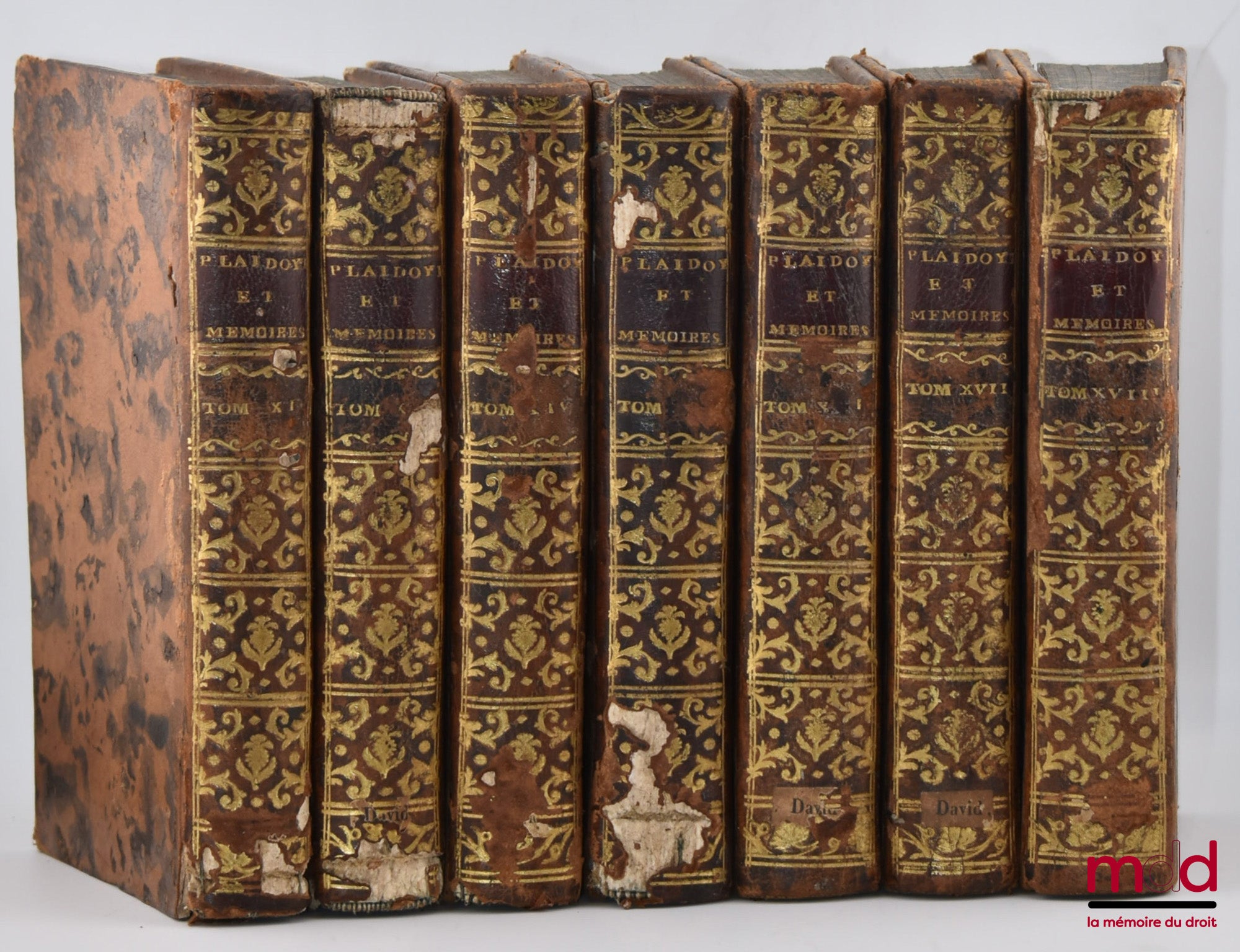 MANNORY (Louis) – PLAIDOYERS ET MÉMOIRES, Contenant des questions intéressantes, tant en matières civiles, canoniques, & criminelles, que de Police, & de commerce, avec les jugements, & leurs motifs sommaires & plusieurs discours, sur différentes matières