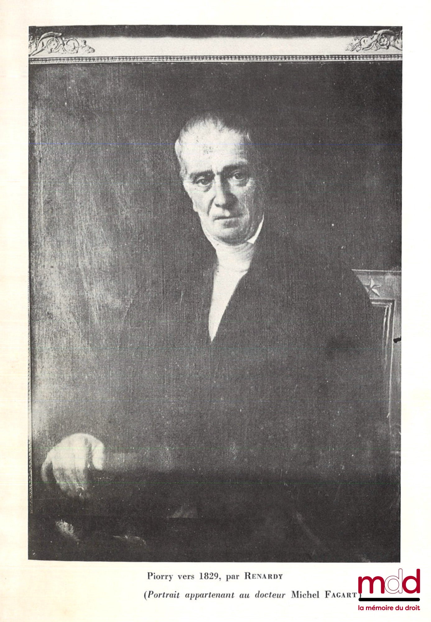 MASSÉ (Pierre) – PIERRE-FRANÇOIS PIORRY, Conventionnel et Magistrat (1758-1847), Mémoires de la société des antiquaires de l’ouest, 4e série, t. IX, année 1965