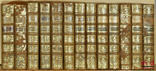D’AGUESSEAU (Henri François) – ŒUVRES DE M. LE CHANCELIER D’AGUESSEAU  t. I : Les Discours pour l’ouverture des audiences, Les Mercuriales, Les Réquisitoires et autres discours faits en différentes occasions, Les Instructions sur les études propres à form