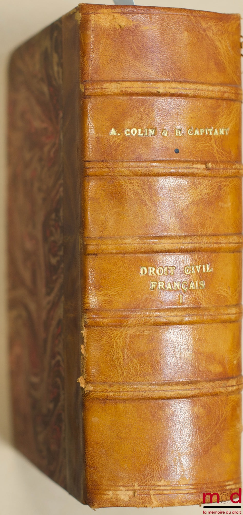 COLIN (Ambroise) et CAPITANT (Henri) – COURS ÉLÉMENTAIRE DE DROIT CIVIL FRANÇAIS, t. I, 11e éd.