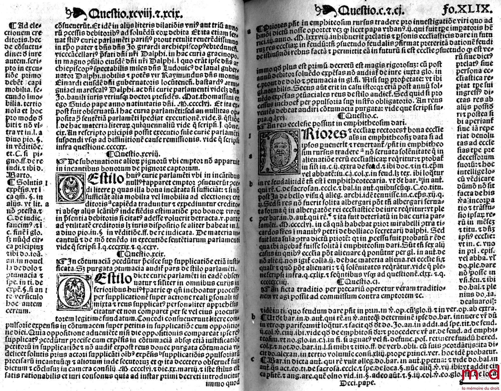 POPE (Guido) – DECISIONES PARLAMENTI DALPHINATIS GRATIONOPOLIS (…) CUM ADDITIONIBUS ANTONII RAMBAUDI, JOHANNIS DE GRADIBUS, HENRICI FERRANDAT