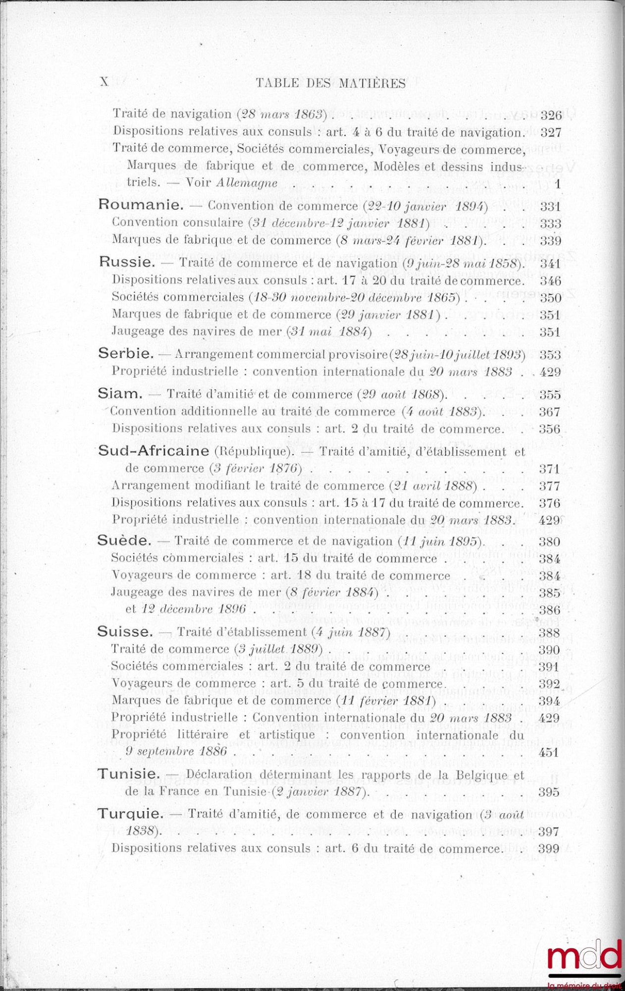 TRADE & NAVIGATION TREATIES, CONVENTIONS RELATING TO CONSULAR ATTRIBUTIONS AS WELL AS TO LITERARY, ARTISTIC OR INDUSTRIAL PROPERTY CURRENTLY IN FORCE BETWEEN BELGIUM AND FOREIGN COUNTRIES, 3rd ed.