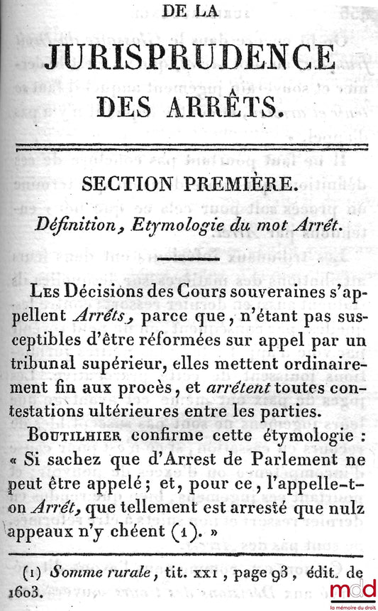 DUPIN (André Marie Jean Jacques) – MANUAL FOR LAW STUDENTS AND YOUNG LAWYERS