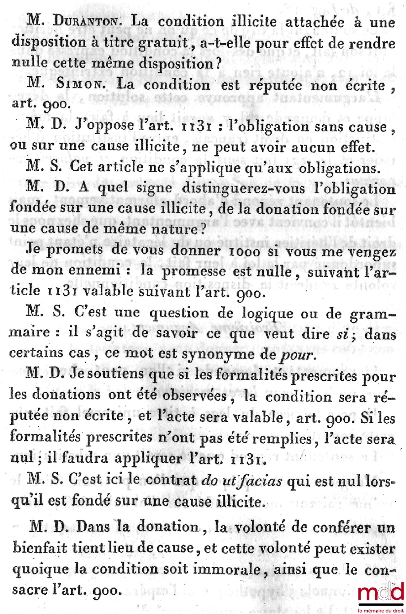 JOURDAN (Athanase) – REPORT ON THE COMPETITION OPEN IN PARIS FOR THE CHAIR OF ROMAN LAW VACANT UPON THE DEATH OF MR. BERTHELOT